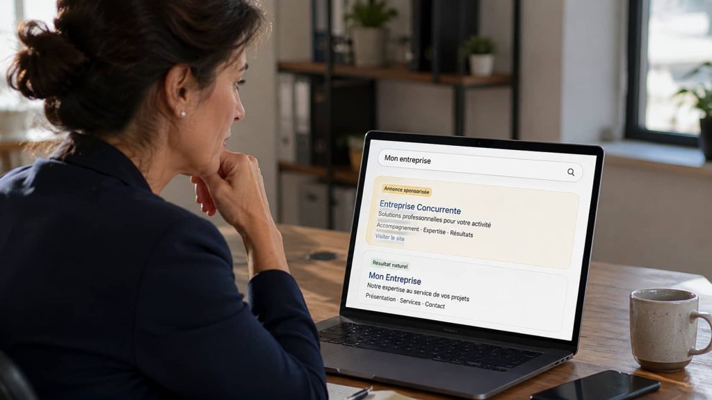 Google Ads : un concurrent peut capter votre visibilité sur Google