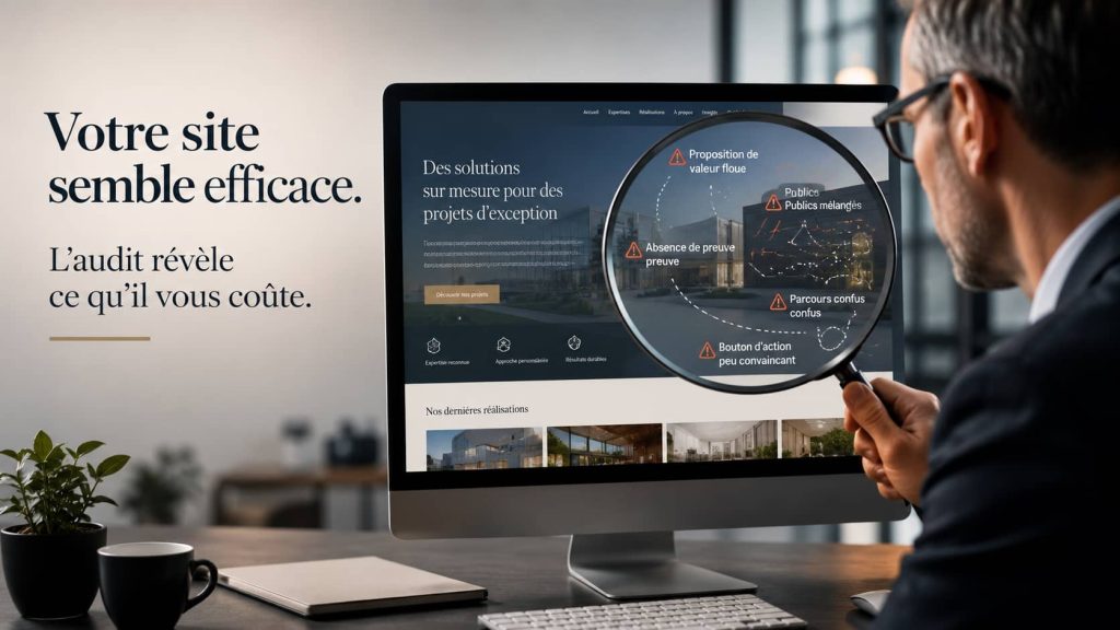 Conversion d'un site internet : un consultant révèle les erreurs invisibles grâce à une loupe